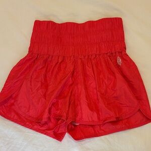 Red Free People Movement Women's Shorts
